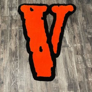 Vlone logo custom rug